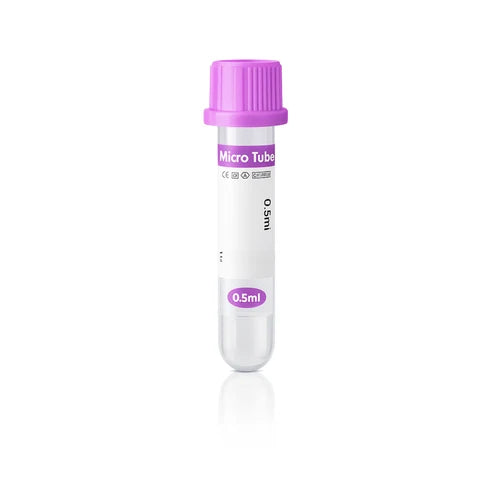 0.5mL Micro Tube K2 EDTA Blood Collection Tube