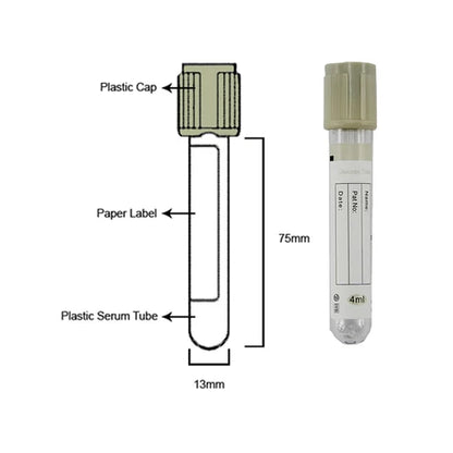 Gray Top 4mL (Glucose Tube)