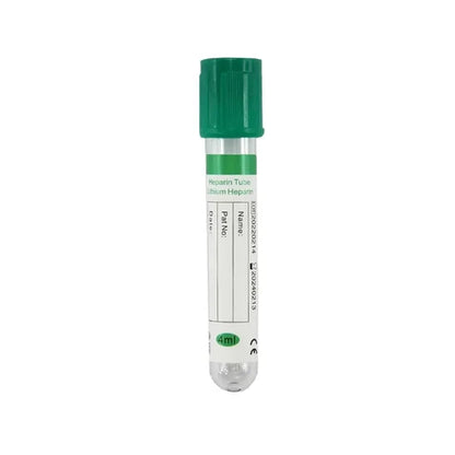 Green Top 4mL PET (Heparin Lithium Tube)