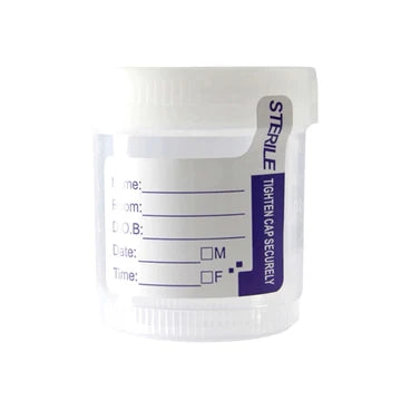 Urine Specimen Container w/o Temperature Strip