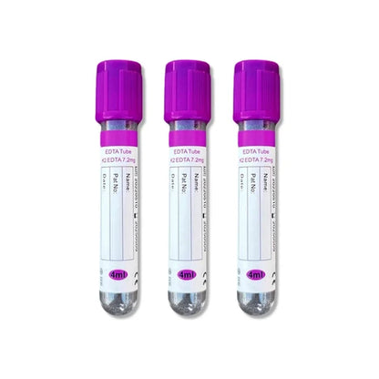 Lavender Top (EDTA Tube K2 EDTA 7.2mg)