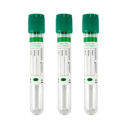Green Top 10mL PET (Heparin Lithium Tube)