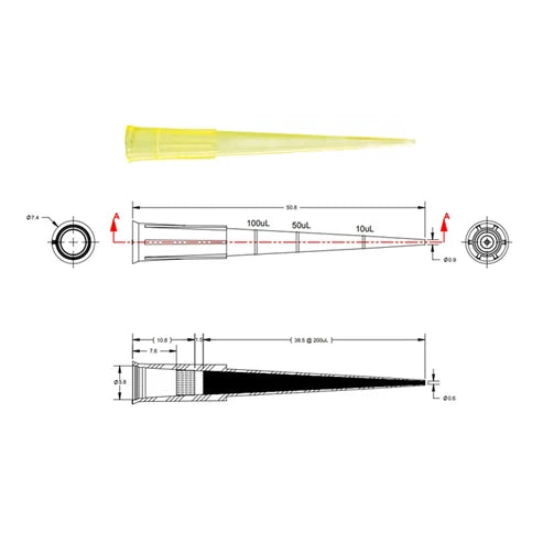 100 μL Universal Filter Tip