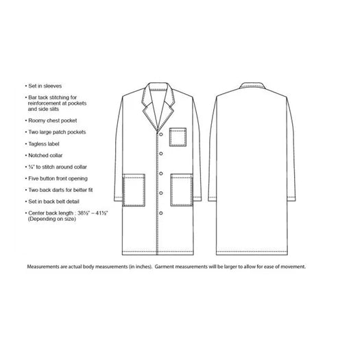 Laboratory White Coat (2XL)