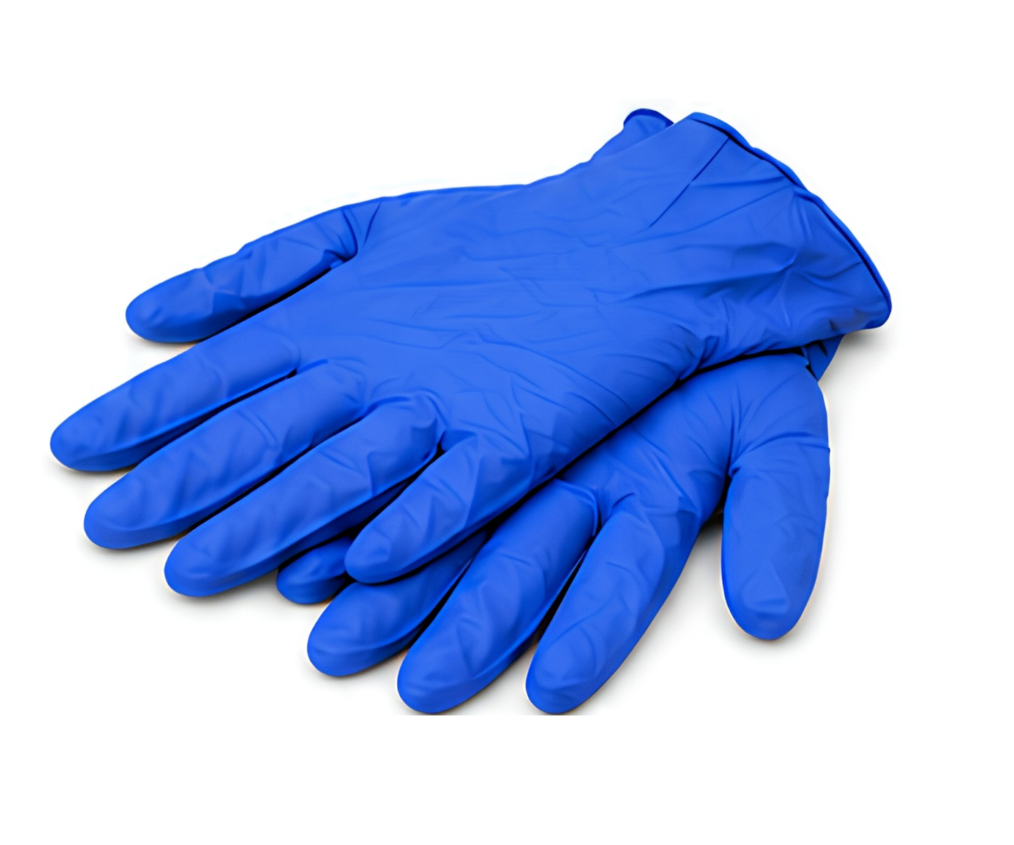 Blue Nitrile Gloves (Large)