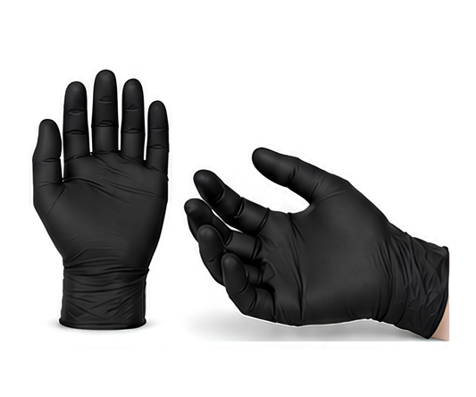 Black Nitrile Gloves (Small)