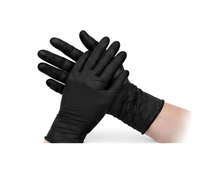 Black Nitrile Gloves (X-Large)