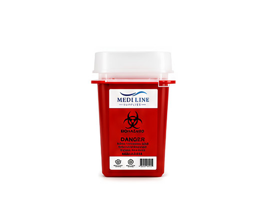 1 Quart  Sharps Biohazard Container