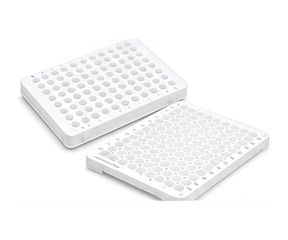 0.1 mL 96 Wells PCR Plate White (Half-Skirted)