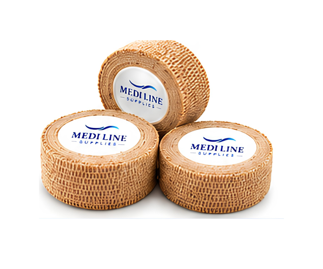 Self-Adhesive Elastic Bandage (1"x5 Yards)