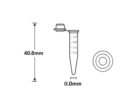 2 mL Micro-Centrifuge Tube (Snap-Top)