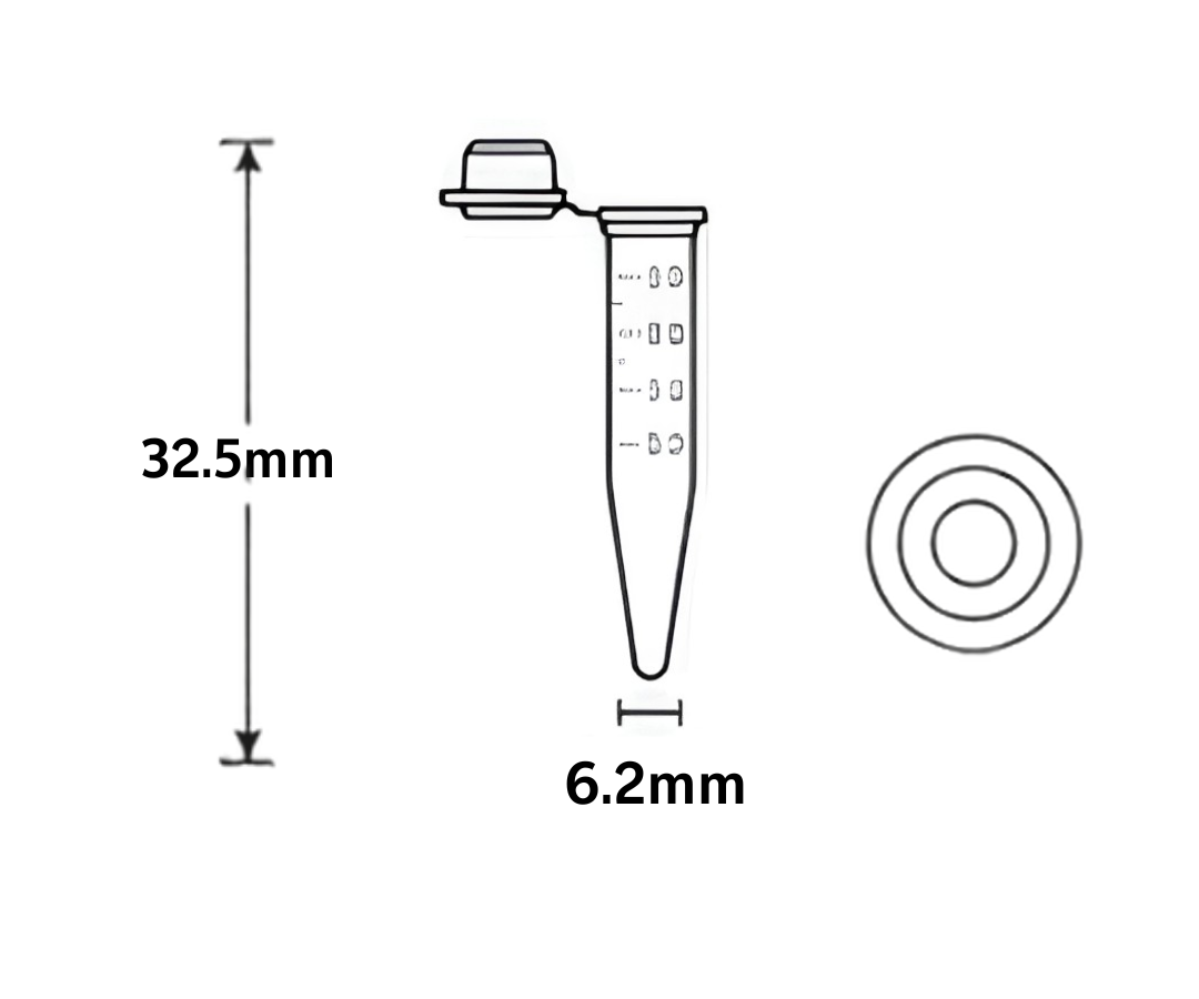 0.5 mL Micro-Centrifuge Tube (Snap-Top)