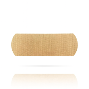 Elastic Fabric Adhesive Bandages – Brown, Plaster Style