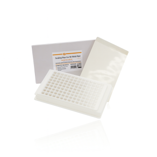 Clear Sealing Film for PCR Plates – Universal Fit (100 Sheets)