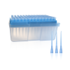10 µL Long Filter Pipette Tips – Racked, Sterile